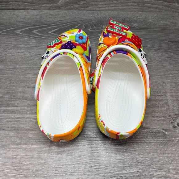 Crocs x Trix Cereal Tie Dye Classic Clog Mens Multi Sizes Available 207922 94S - Picture 13 of 16